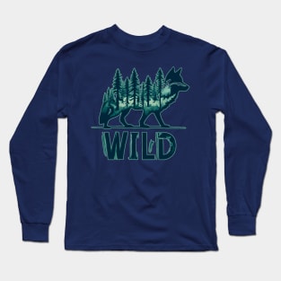 Wild Wolf Long Sleeve T-Shirt